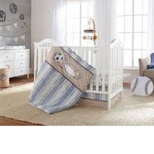 LevtexBaby Little Sport Crib Bedding Comforter Bed Skirt